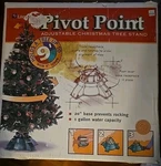 Pivot Point Adjustable Live Christmas Stand-holds 9FT TREE-1 Gal New Box. Fixed Price $60.00.