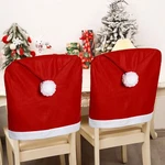 4PACK Christmas Red Hat Chair Santa Claus Dining Slipcovers. Fixed Price $15.69.