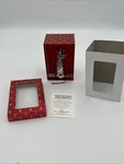 97 Wallace Silversmiths Pewter Christmas Mini Bell Ornament Angel With Flute. Fixed Price $9.00.