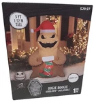 Tim Burton Nightmare Before Christmas Boogie Inflatable 5' Gemmy 2023 New. Fixed Price $110.48.