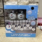 Frosty The Snowman Gemmy Set Of 8 Blinking Led Christmas String Lights "video". Fixed Price $29.99.