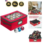 Christmas Storage Box With Dividers Fits 48-3 Ornaments, 2 Remova.... Fixed Price $49.59.
