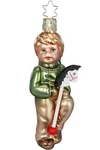 Inge-glas Fritz 10086S024 German Glass Christmas Ornament With Gift Box. Fixed Price $58.50.