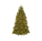 National Company Pre-lit Artificial Full Christmas Tree, 7FT 6IN, Green. Fixed Price $199.99.
