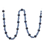 Vickerman 9' Plastic Assorted Christmas Ball Ornament Garland In Lilac Blue. Fixed Price $43.03.