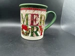 Certified International Lori Siebert Merry Mug. Fixed Price $12.82.
