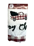 Christmas Tree Skirt Truck Merry 48 Homespun Country Holiday At. Fixed Price $31.50.
