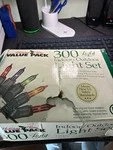 Walmart Value Pack 300 Multi-colored Christmas Lights Set New. Fixed Price $35.00.