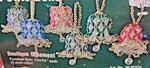 Leewards Petite Bells Makes 6! Vtg Bead Pearl Christmas Ornament Kit Red Green. Fixed Price $38.97.