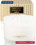 96NORTH Luxury Vanilla Soy Candles Large 3 Wick Jar Up To 50 Hours Bu. Fixed Price $37.42.