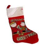 Gemmy Peanuts Charlie Brown Linus Musical Christmas Stocking 18" Needs Batteries. Fixed Price $18.99.