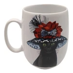 Cup Black Cat W/hat Fab Funky White Mug Coffee Ceritified International. Fixed Price $13.75.