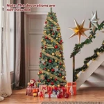 Home Decorators 7.5 Ft Pre-lit Led Grand Duchess Balsam Fir Christmas Tree. Fixed Price $193.55.