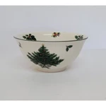 Mikasa Heritage CA808 Christmas Story Nut Candy Dish Bowl Tree Holly. Fixed Price $19.00.