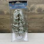 Carole Towne Lemax Christmas Village Large Iced White Pine Tree New Package. Fixed Price $15.00.