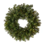 National Tree Company 24 In Pre-lit Norwood Fir Artificial Christmas Wreath, .... Fixed Price $83.77.