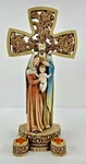14" Holy Family Advent Wreath Cross Christmas Candle Holder Avalon Gallery New. Fixed Price $39.80.
