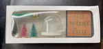 6 Pctarget Christmas Oh What Fun, Trees Tiered Tray Props Miniature /village. Fixed Price $14.99.