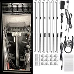 Martronic Door Activated Safe Light Kit 12" 5000K Black Led Motion Gun. Fixed Price $56.99.