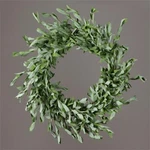 New Primitive Country Cottage Sage Herb Leaf Wreath Greenery 20". Fixed Price $39.99.