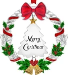 Christmas Dated Ornament 2025 For Xmas Tree Decorations, Wreath. Fixed Price $19.99.