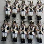 Mark Roberts Black & Gold Nutcracker With Sword 6 Christmas Ornament Set Of 10. Fixed Price $129.99.