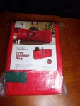 Zober Premium Large Christmas Tree Storage Bag - Red 9 Ft. Capacity New. Fixed Price $13.99.