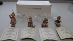Studio Hummel Christmas Collection Ornaments- Berta 4 W/coa. Fixed Price $58.00.