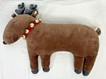Pottery Barn Kids Reindeer Shaped Pillow Plush Christmas Holidays 18 X 14. Fixed Price $74.88.