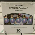 Gemmy Lightshow Diamond Sparkle 10 Ct G70 Led Sparkling Multicolor. Fixed Price $49.99.
