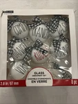 Ashland 2.6 Inch 7 Pc Glass Ball Christmas Ornament Set Reindeer Names Missing 1. Fixed Price $24.77.