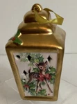 Christmas Lantern Ornament Decoration Led Snow Scene Musical Home Xmas 19CM. Fixed Price $7.00.