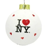 Kurt Adler Love Ny Glass Ball Christmas Ornament. Fixed Price $17.20.