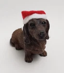 Sandicast Dachshund Dog Sculpture Christmas Ornament Hand-cast Hand-painted. Fixed Price $11.97.