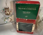 Enesco Treasury Party Mouse Inside Wine Glass Sleeping Christmas Ornament 1988. Fixed Price $7.99.