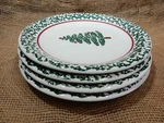 Set 4 Furio FUO5 Christmas-themed Dinner Plates; Brand New. Fixed Price $40.00.