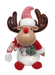 Led Light-up Christmas Reindeer Decoration 10 Tall Festive Holiday Home. Fixed Price $13.99.