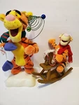 Winnie The Pooh Tigger Animated Christmas Figures Not Working Telco Gemmy. Fixed Price $62.88.