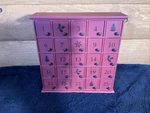 Advent Calendar - 25 Compartments Birchwood Chalet 2009 Target China. Fixed Price $65.00.