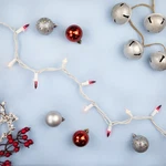 Northlight 100 Red Clear Mini Christmas Lights 2.5" Spacing White Wire. Fixed Price $17.49.