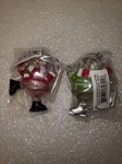 Personalized Merry Christmas & Happy Holidays Ornaments (set Of 2). Fixed Price $14.00.