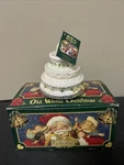 Old World Christmas Glass Blown Ornament, Wedding Cake (with Owc Gift Box). Fixed Price $15.09.