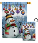 Ornament Snowman Garden Flag Christmas Winter Decorative Gift Yard House Banner. Fixed Price $15.95.
