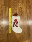 Letter Wondershop Monogram Mini Christmas Stocking Initial White Knit Target. Fixed Price $18.99.