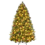6FT Prelit Artificial Christmas Tree, Predecorated Fluffy Fraser Fir With 350.... Fixed Price $70.64.