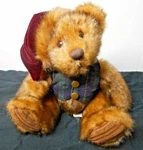 First & Main Inc Christmas Minky Fur Bear Plush Stuffed Animal 9" Stocking Hat. Fixed Price $19.54.