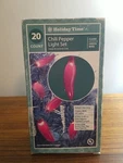 Nib Chili Pepper Set String Christmas Tree Rv Patio Tiki Bar. Fixed Price $9.87.