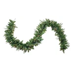 Northlight 9'X12" Mixed Winter Foliage Artificial Christmas Garland Clear Lights. Fixed Price $143.49.