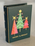 Christmas Holiday Merry & Bright Tree Gift Card Book Box, Small - Nwt!. Fixed Price $7.95.