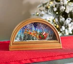 Illuminated Glitter Arch With Scene By Valerie Open Box. Fixed Price $74.99.